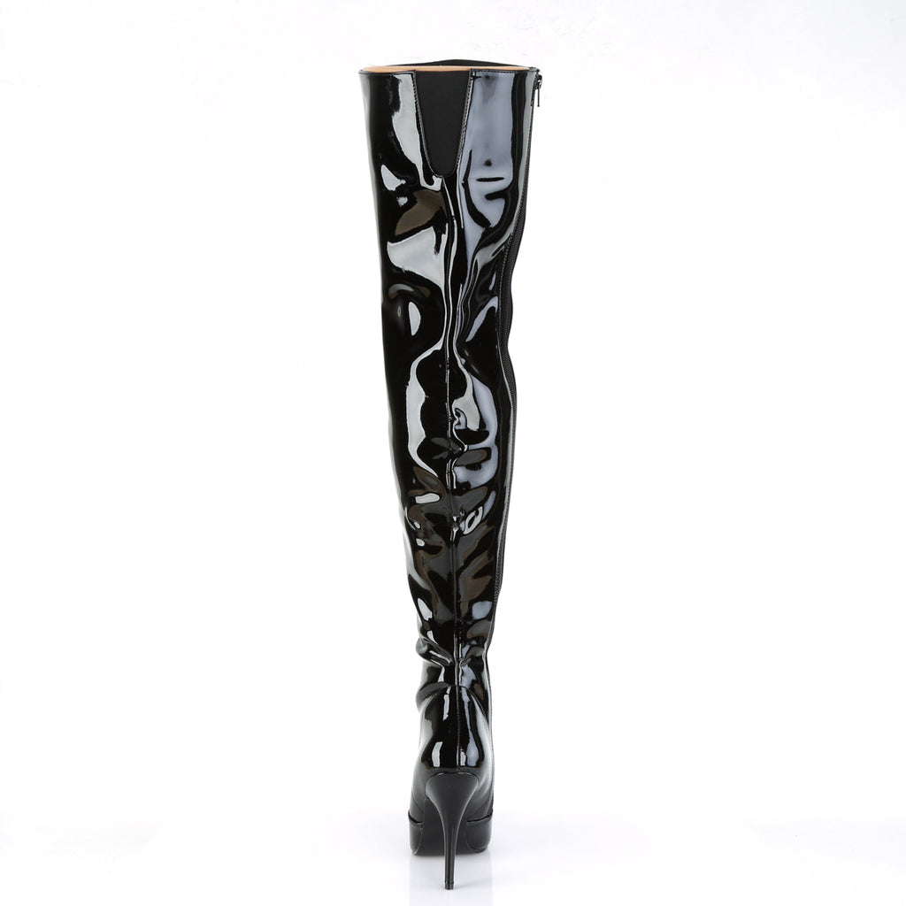 Pleaser Womens Boots SEDUCE-3010 Blk Pat
