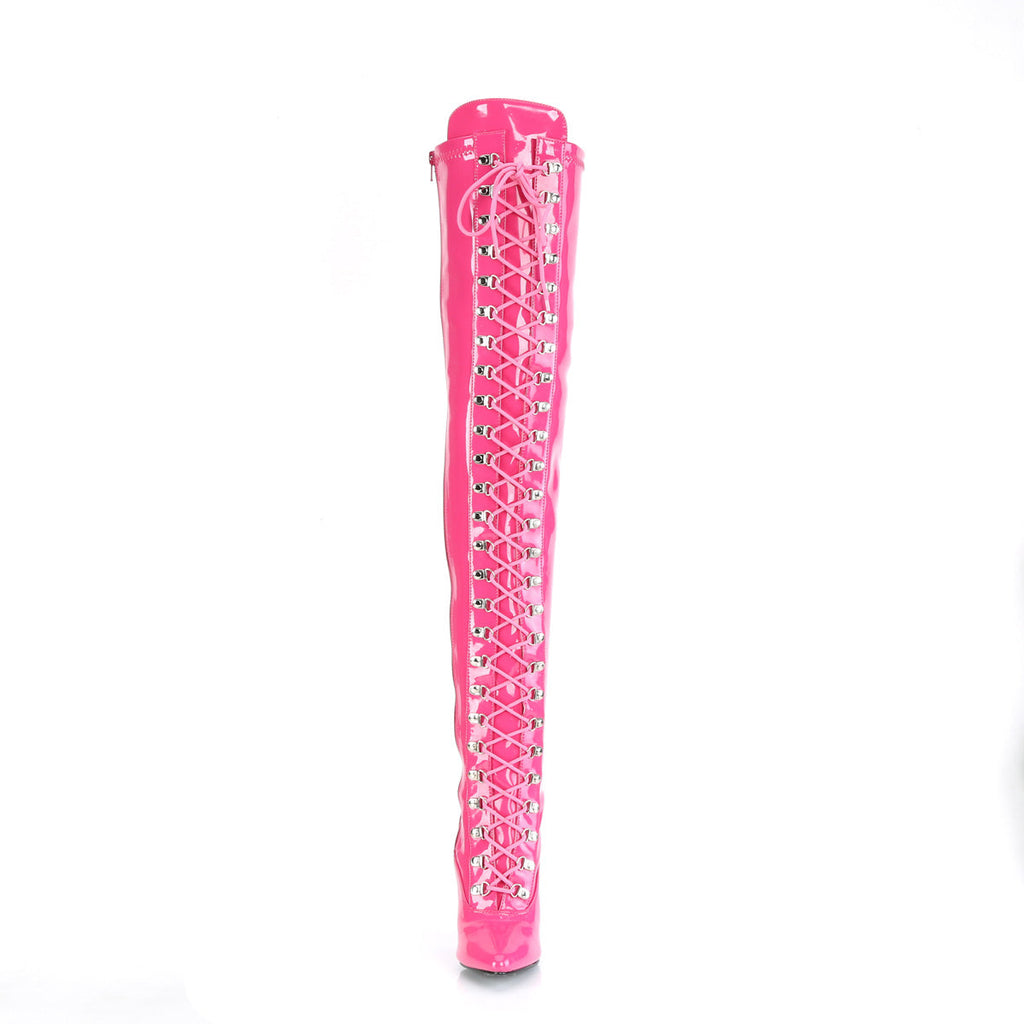 Pleaser Womens Boots SEDUCE-3024 H. Pink Pat