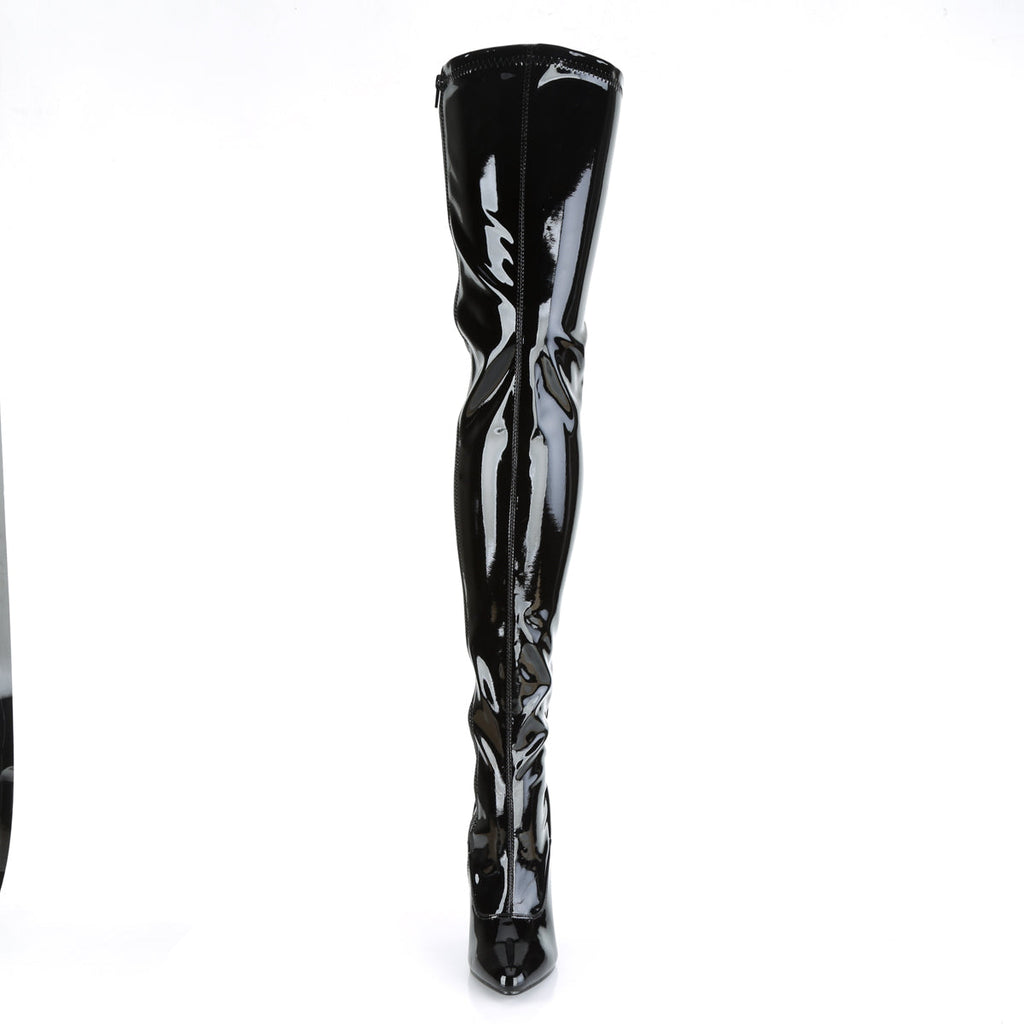 Pleaser Womens Boots SEDUCE-3063 Blk Str Pat