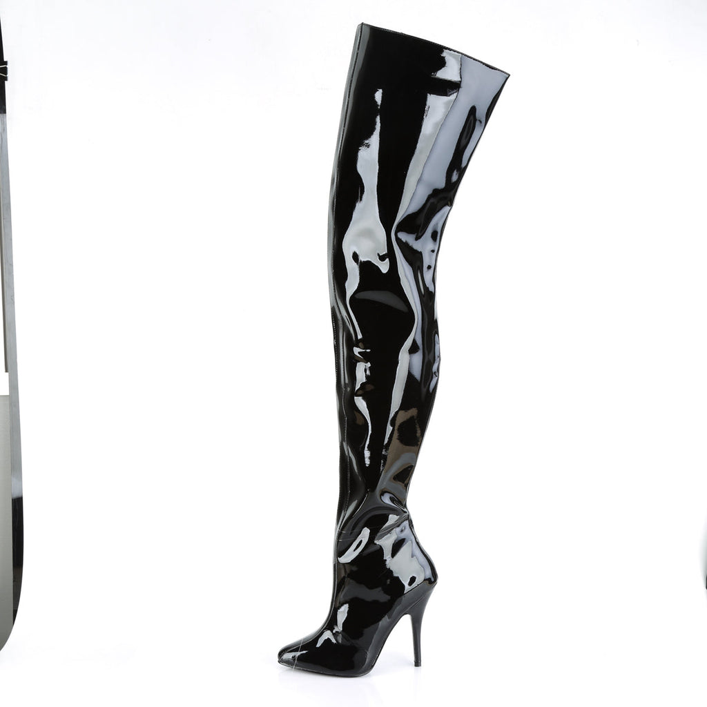 Pleaser Womens Boots SEDUCE-4010 Blk Pat