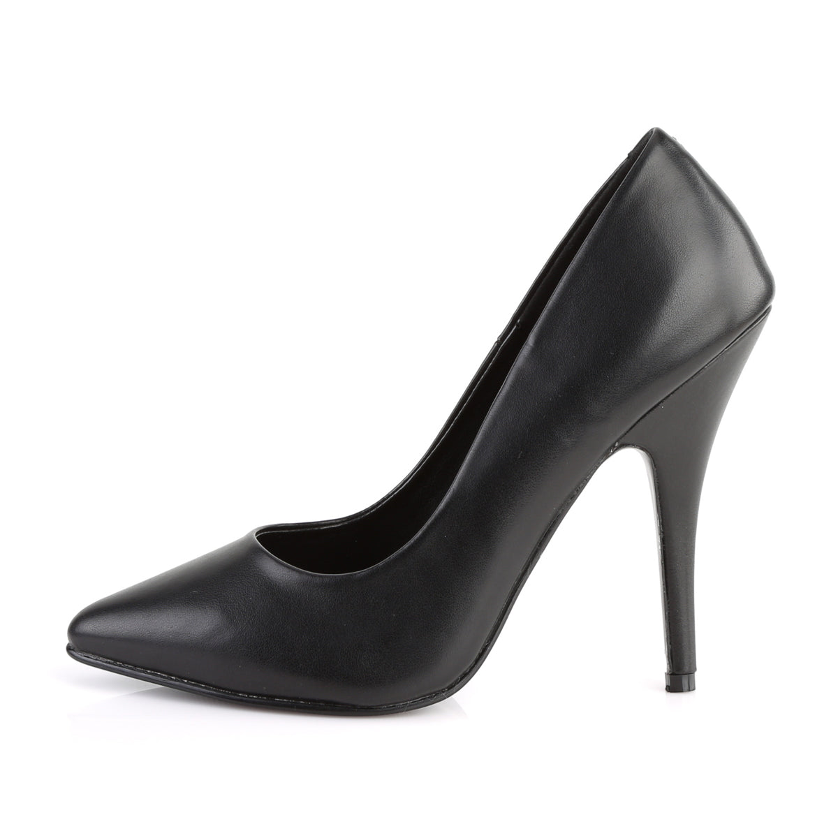Pleaser Womens Pumps SEDUCE-420 Blk Faux Leather