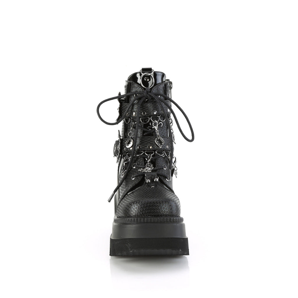 DemoniaCult   SHAKER-66 Blk Vegan Leather