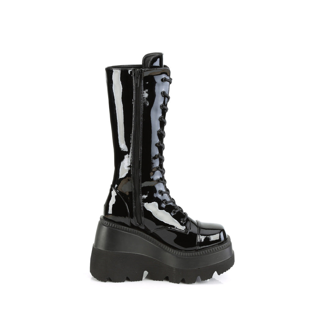 DemoniaCult  Boots SHAKER-72 Blk Patent