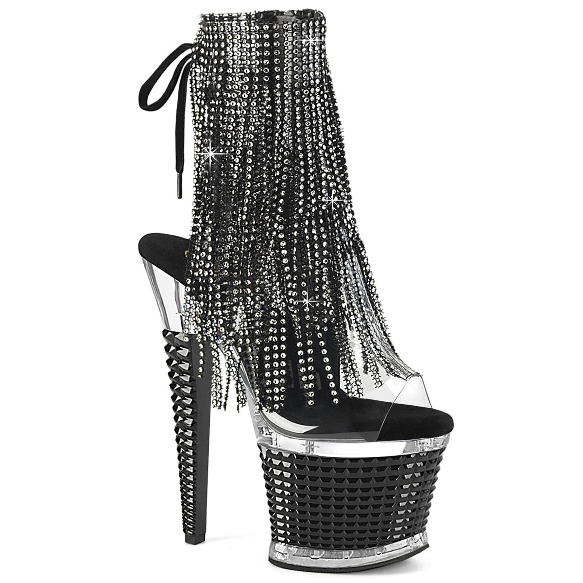 Pleaser   SPECTATOR-1017RSF Clr/Clr-Blk