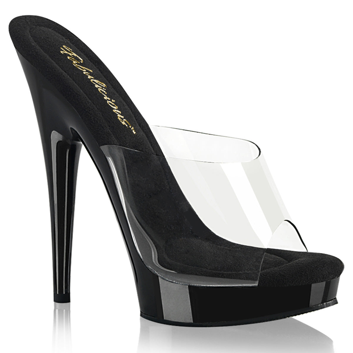Fabulicious  Sandals SULTRY-601 Clr/Blk