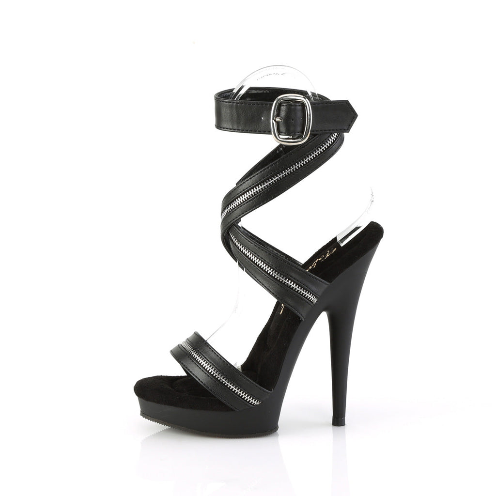 Fabulicious  Pumps SULTRY-619 Blk Faux Leather/Blk Matte