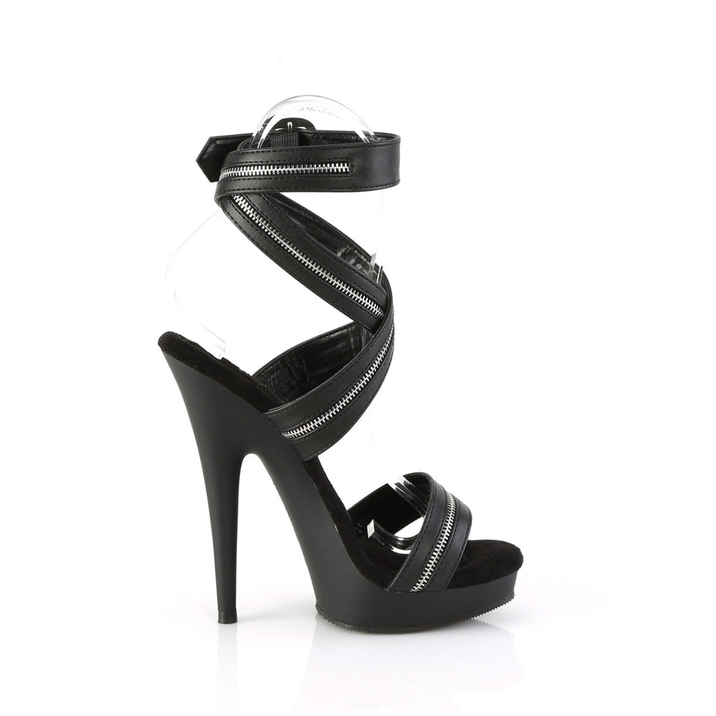 Fabulicious  Pumps SULTRY-619 Blk Faux Leather/Blk Matte