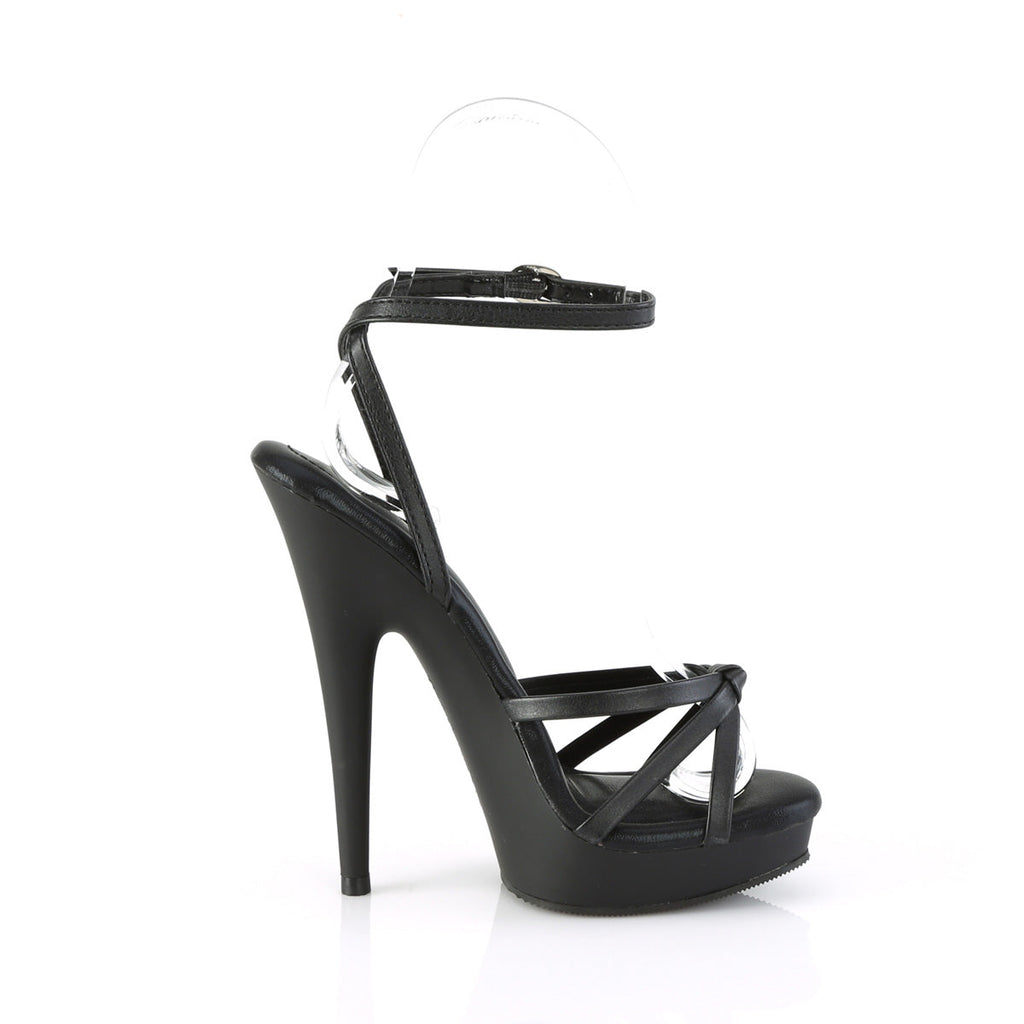 Fabulicious  Pumps SULTRY-638 Blk Faux Leather/Blk Matte