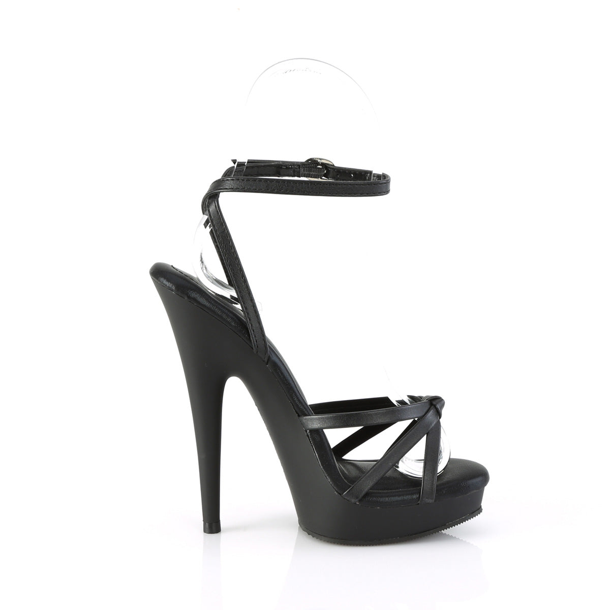 Fabulicious  Pumps SULTRY-638 Blk Faux Leather/Blk Matte