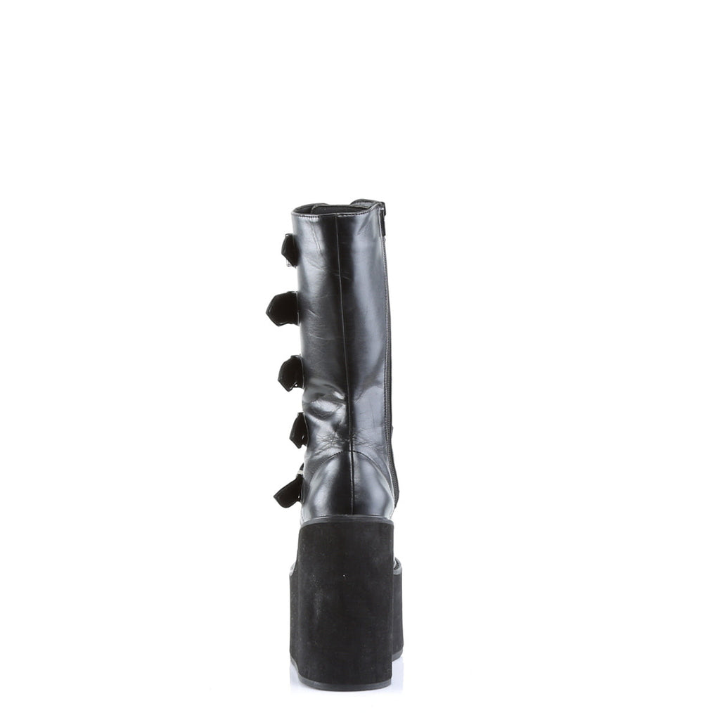 DemoniaCult Womens Boots SWING-220 Blk Vegan Leather