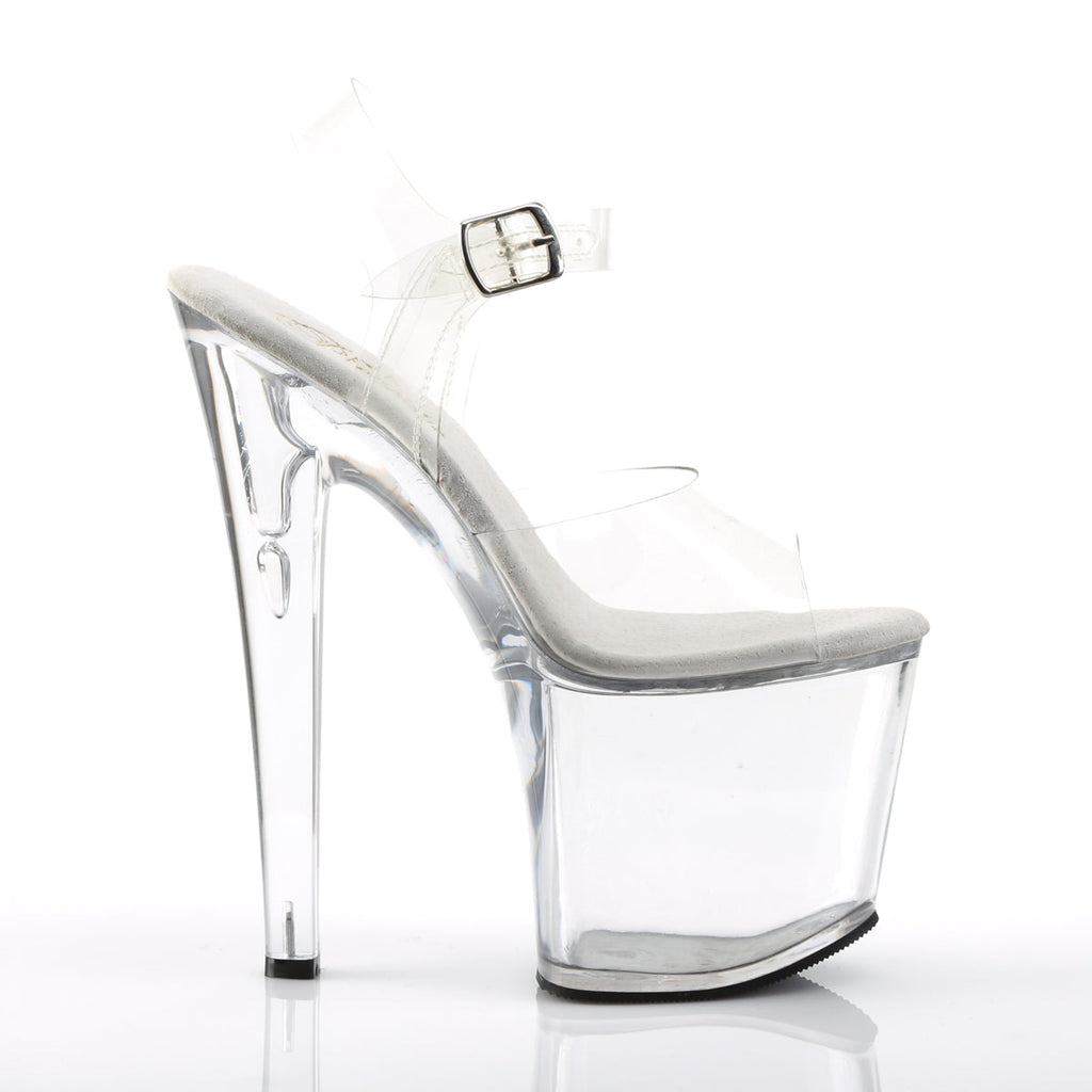 Pleaser Womens Sandals TABOO-708 Clr/Clr