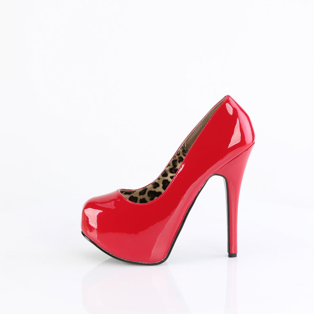 Bordello Womens Pumps TEEZE-06 Red Pat