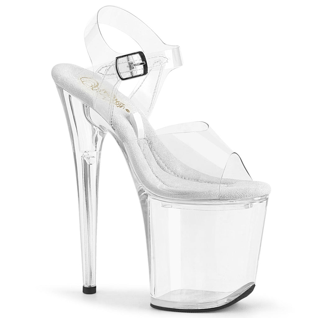 Pleaser   TREASURE-808FLA Clr/Clr
