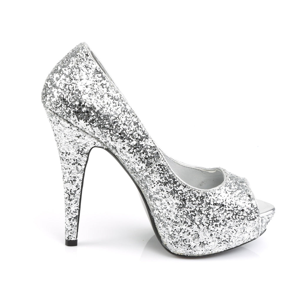 Fabulicious Womens Pumps TWINKLE-18G Slv Glitter