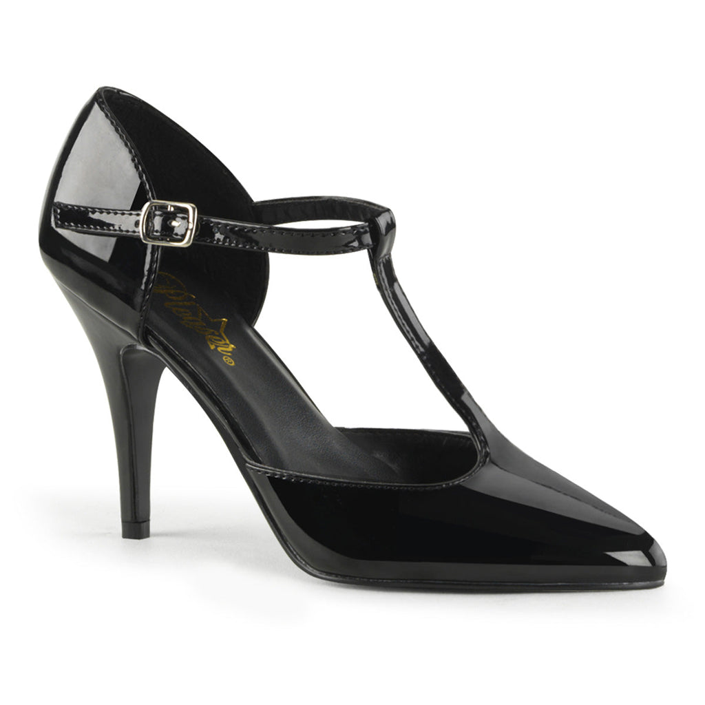 Pleaser Womens Pumps VANITY-415 Blk Pat