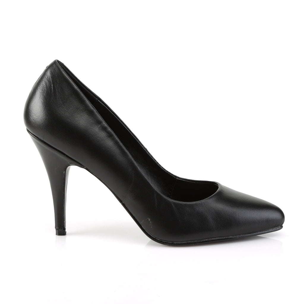 Pleaser Womens Pumps VANITY-420 Blk Leather