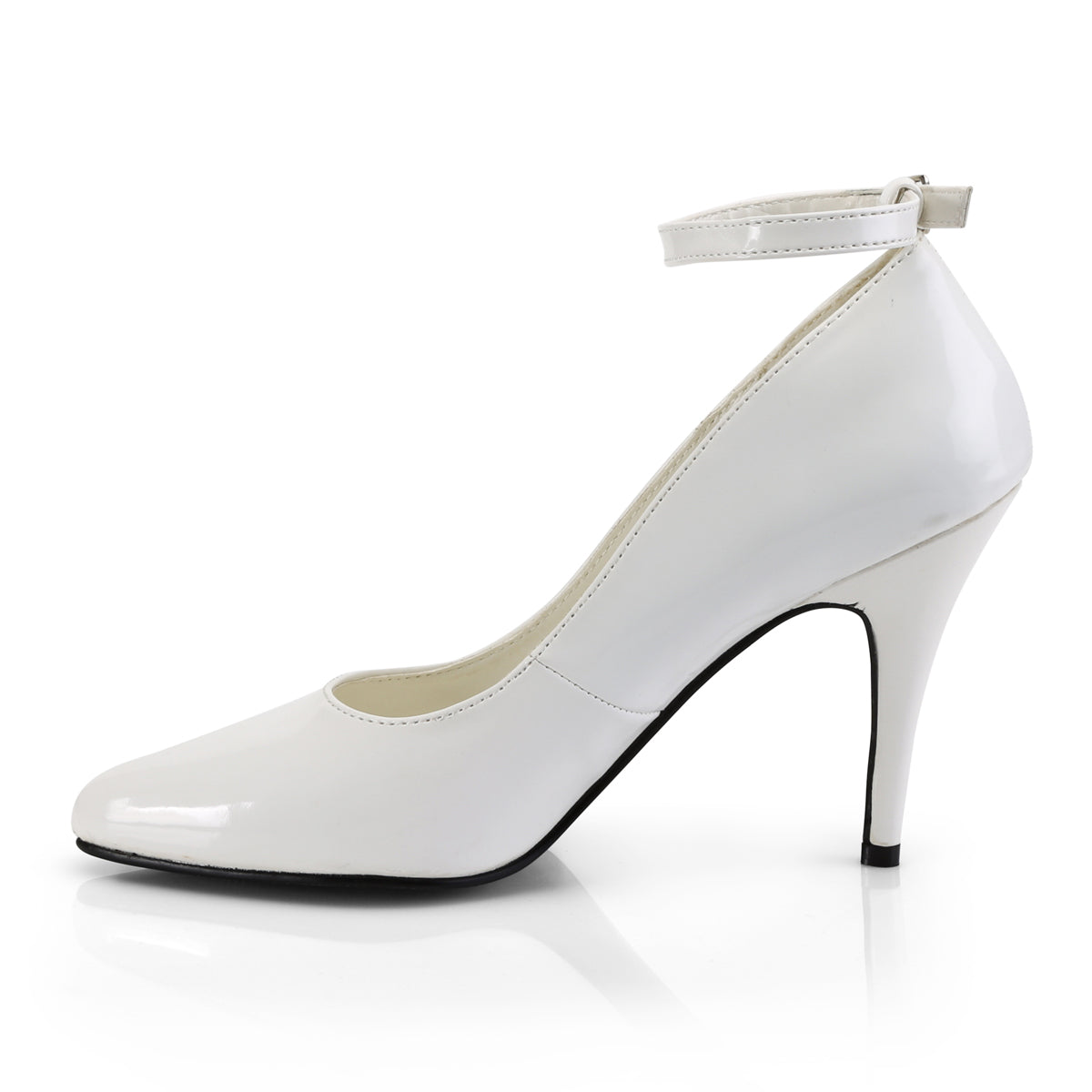 Pleaser Womens Pumps VANITY-431 Wht Pat
