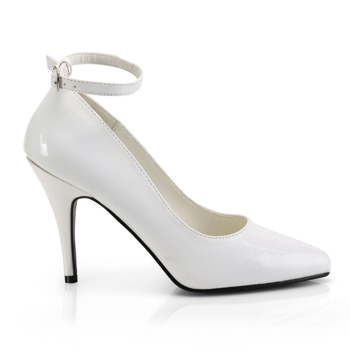 Pleaser Womens Pumps VANITY-431 Wht Pat