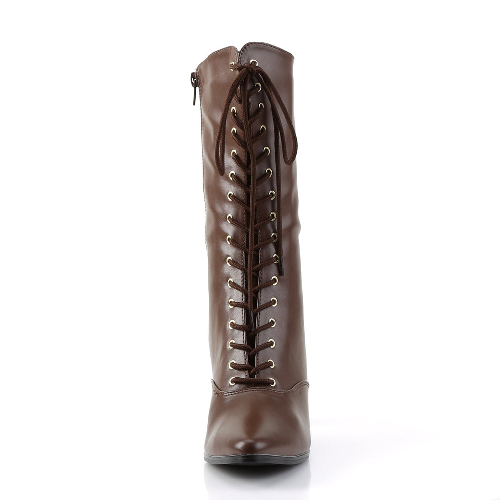 Funtasma Womens Ankle Boots VICTORIAN-120 Brown Pu