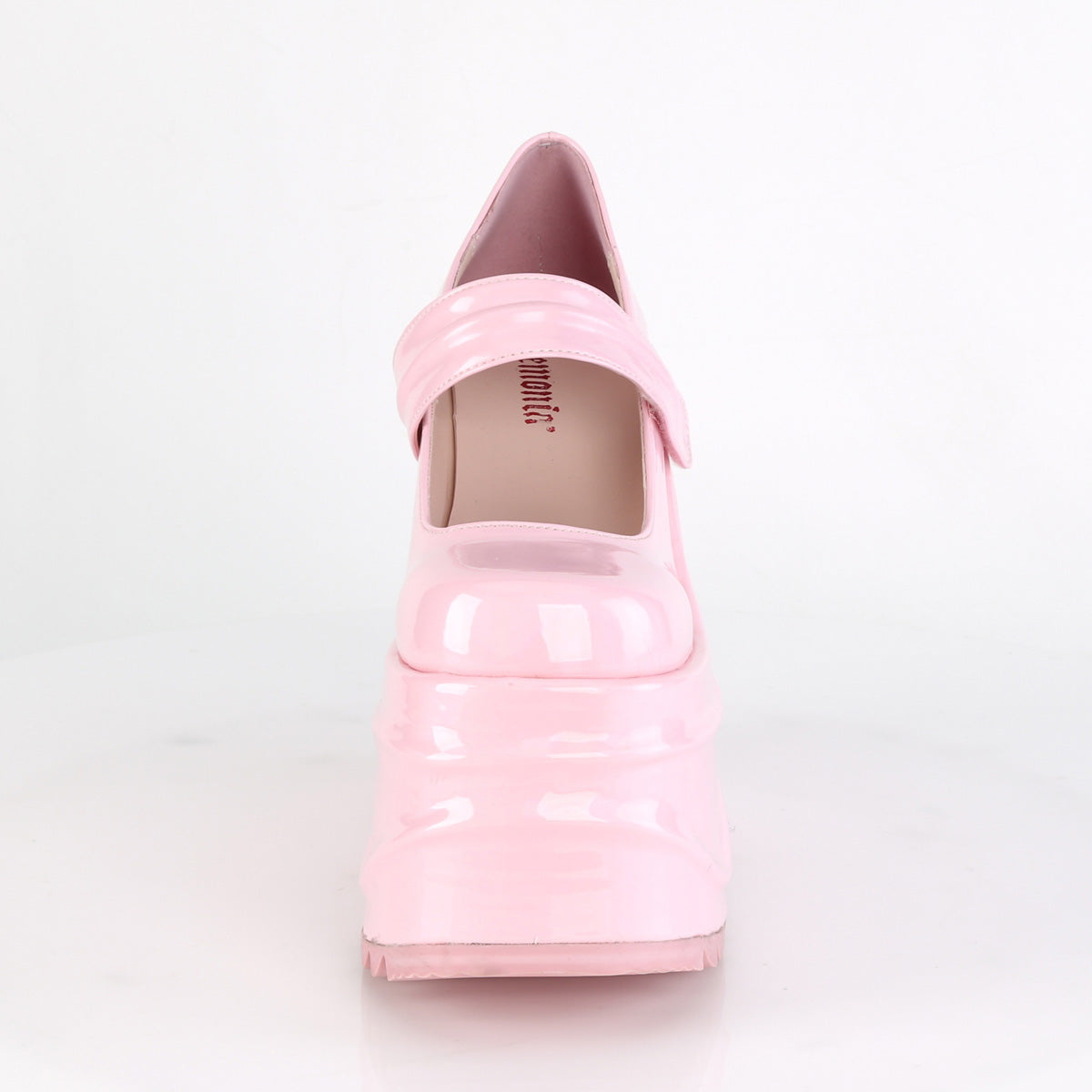 DemoniaCult Women's Heels & Platform Shoes WAVE-32 B. Pink Hologram